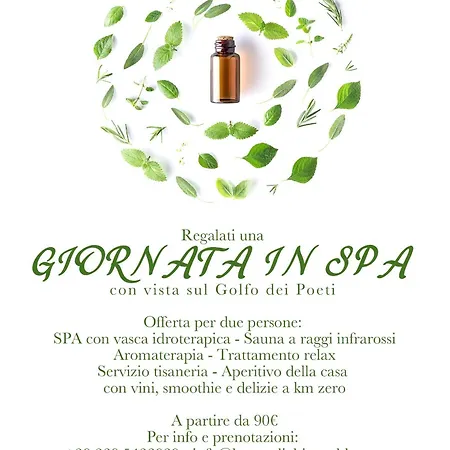 Couette-café La Camelia Bianca Lerici